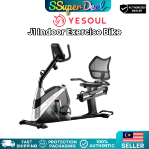 Yesoul J1 Indoor Exercise Bike with a high-definition display