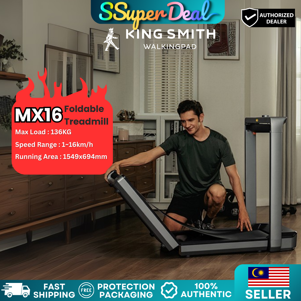 Kingsmith WalkingPad MX16 Foldable Treadmill Fitness Exercise 16km/h Brushless Motor 2HP