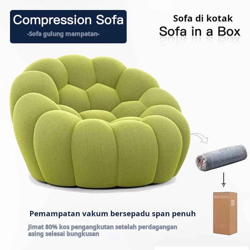 Sofa Bola Sepak Single – Bubble Sofa - Imej 2