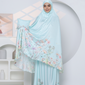FIKREENA Telekung in Aqua Mint