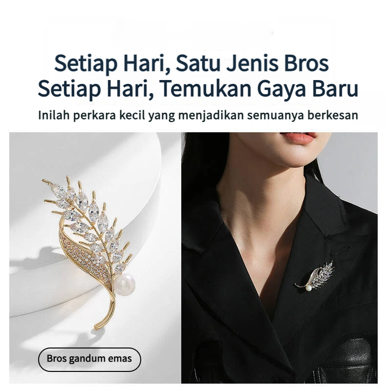 Fashion Muslimah Brooch & Hijab Pins | Elegant Scarf & Dress Decor - Image 4