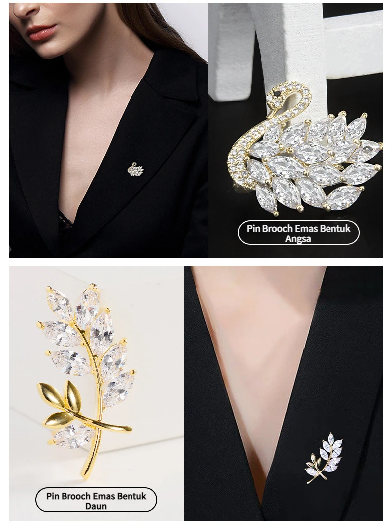 Fashion Muslimah Brooch & Hijab Pins | Elegant Scarf & Dress Decor - Image 6