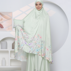 FIKREENA Telekung Qistina in Sage Ivory