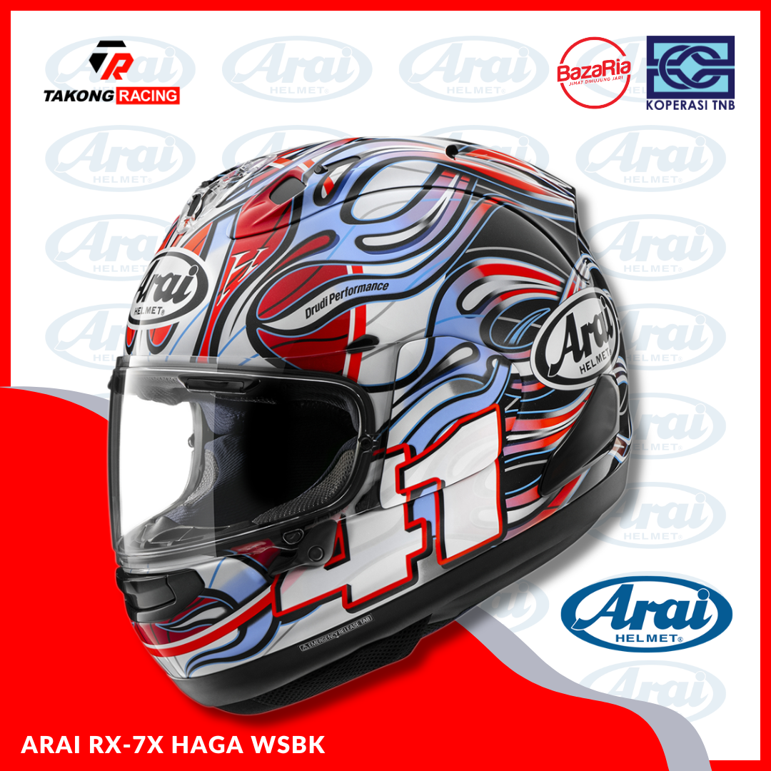 ARAI RX-7X HAGA WSBK