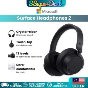 Microsoft Surface Headphones 2 - Matte Black