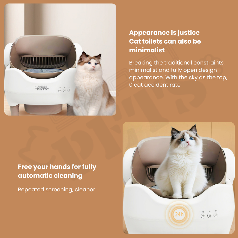Smartpets Meow Neko Smart Auto Cat Litter Box - Image 5