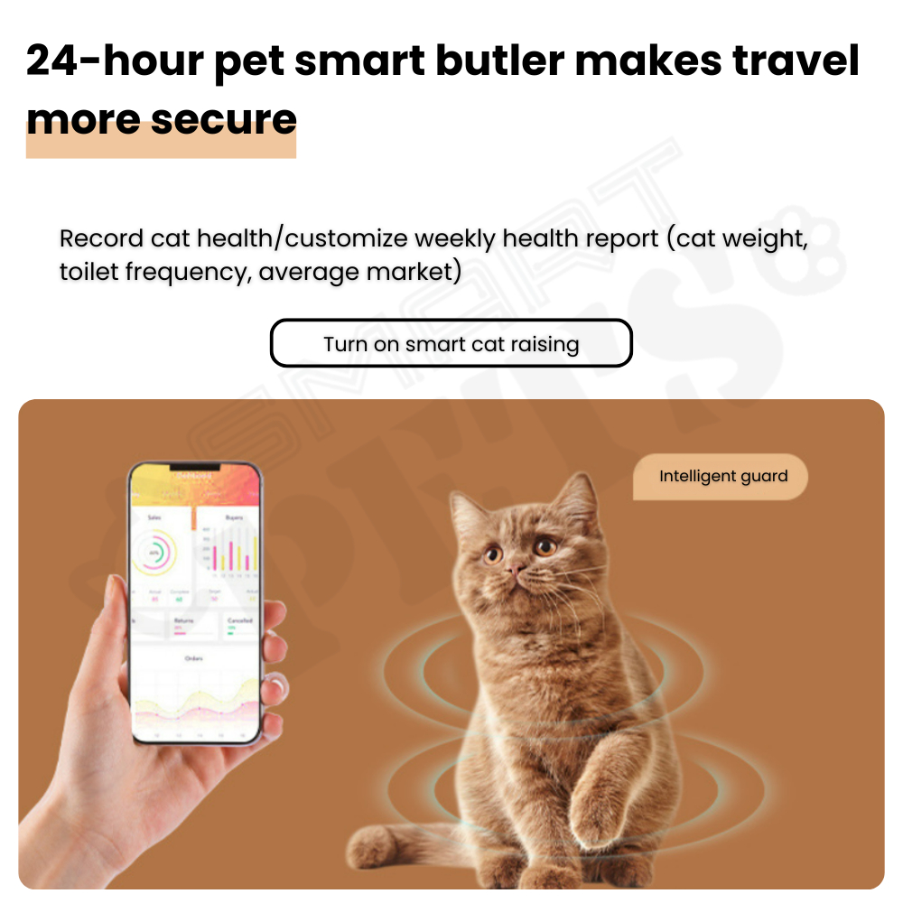 Smartpets Meow Neko Smart Auto Cat Litter Box - Image 3