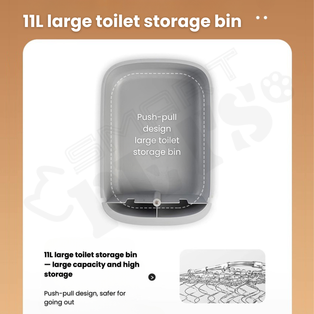 Smartpets Meow Neko Smart Auto Cat Litter Box - Image 8