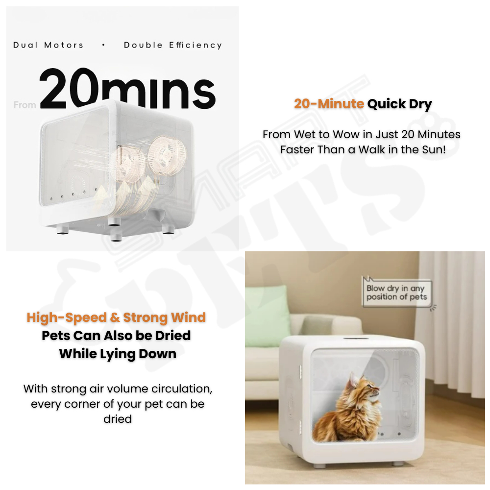 SmartPets Tango 70L Pet Dryer Box (CN Ver) - Image 3