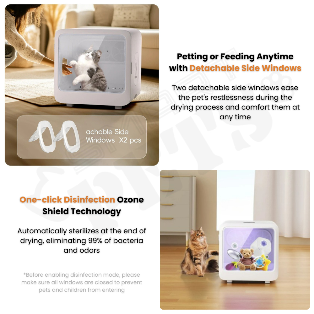 SmartPets Tango 70L Pet Dryer Box (CN Ver) - Image 9