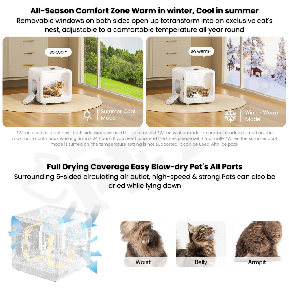 SmartPets Tango 70L Pet Dryer Box (CN Ver) - Image 4