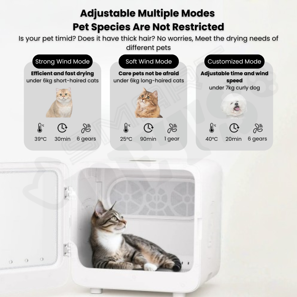 SmartPets Tango 70L Pet Dryer Box (CN Ver) - Image 6