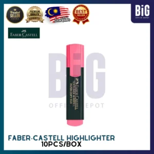 FABER CASTELL TEXTLINER HIGHLIGHTER 10 PCS/BOX
