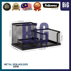 PEN HOLDER CARD CASE MESH DESK ORGANIZER OFFICE SUPPLIES CADDY ORGANIZER STORAGE BOX