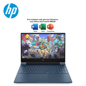 HP Victus 15-fb3257AX/15-fb3258AX 15.6" FHD 144Hz Gaming Laptop (R7-7445HS, 16GB, 512GB SSD, RTX3050 6GB, W11, HS+M365)