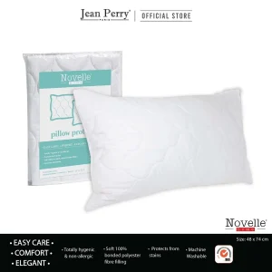 Novelle Pillow Protector - Soft & Breathable | 1pc, 48cm × 74 cm