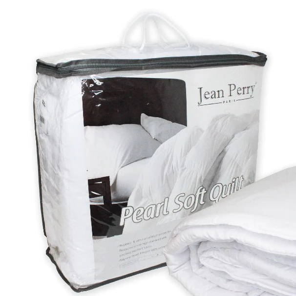 Jean Perry Pearl Soft White Quilt - Image 2