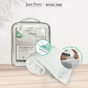 Jean Perry TENCEL™️ Waterproof Fitted Mattress Protector - TENCEL™️Lyocell