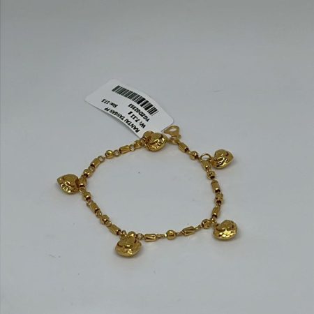 Emas Premium Pre-Love - Rantai Tangan Fesyen 7.11gm (BD8) 17.50cm