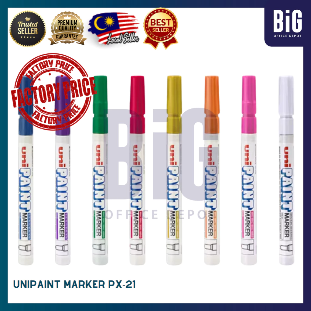 PX-21 UNI MARKER POSCA MARKER UNI PAINT MARKERS - Image 2