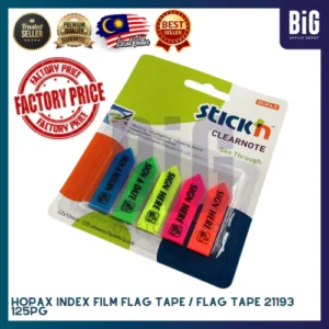 HOPAX INDEX FILM FLAG TAPE / FLAG TAPE 21193 125PG
