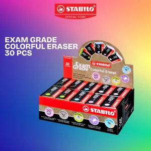 STABILO Exam Grade Colorful Eraser Pemadam (Set of 5/20/30)