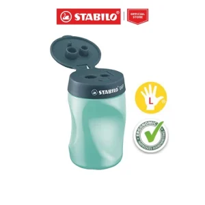STABILO EASYsharpener Pencil Sharpener Stationery School Office Set for Left Kiri/Right-handers Assorted Colors
