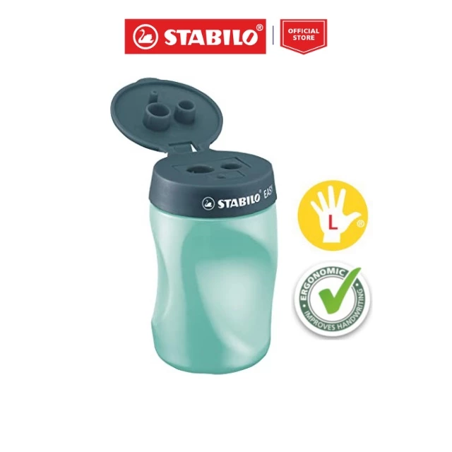 STABILO EASYsharpener Pencil Sharpener Stationery School Office Set for Left Kiri/Right-handers Assorted Colors