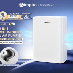Simplus Air Dehumidifier & Purifier 2 in 1