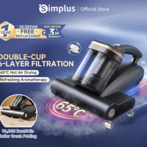 Simplus Dual Cups Suction 16000pa Dust Mite Vacuum Cleaner
