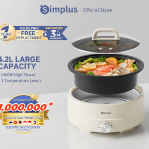 Simplus 4.2L Multi-function Electric Hot Pot
