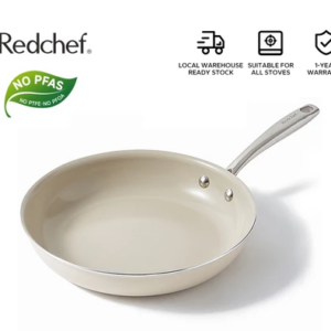 Redchef Nonstick Ceramic Rock Pan Non Toxic
