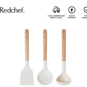 Redchef Solid Wood Silicone Utensils
