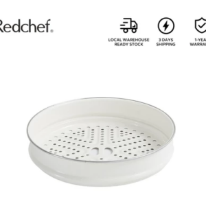 Redchef Enamel Steamer Suitable For Non Stick Cookware