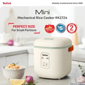 Tefal Mini Mechanical Rice Cooker 0.4L (RK1724) (Non-stick cooking pot)