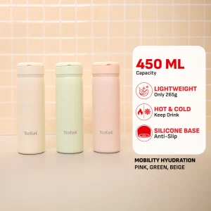 Tefal Mobility Hydration Bottle 450ml