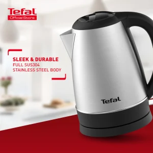 Tefal Handy Kettle Stainless Steel 1.7L (KI800) (Cerek Elektrik)