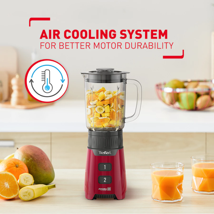 Tefal Minimix Mini Blender 1.0L (BL168) - Image 2