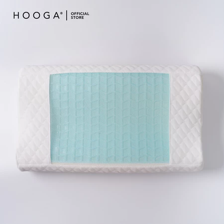 Hooga Arctic KAYCE Ice Gel Contour Memory Foam Pillow