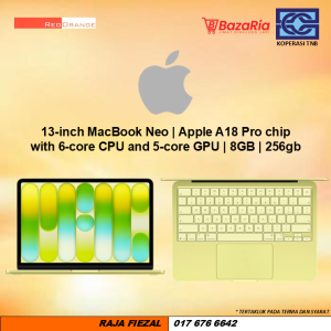 [RO] 13-inch MacBook Neo | Apple A18 Pro chip with 6‑core CPU and 5‑core GPU | 8GB | 256gb