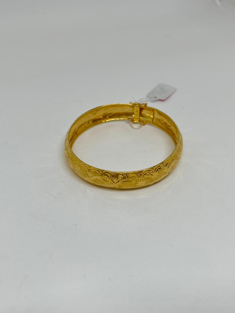 Emas Premium Pre-Love - Bangle Fesyen 11.36gm (BD9) 5.5cm - Image 2