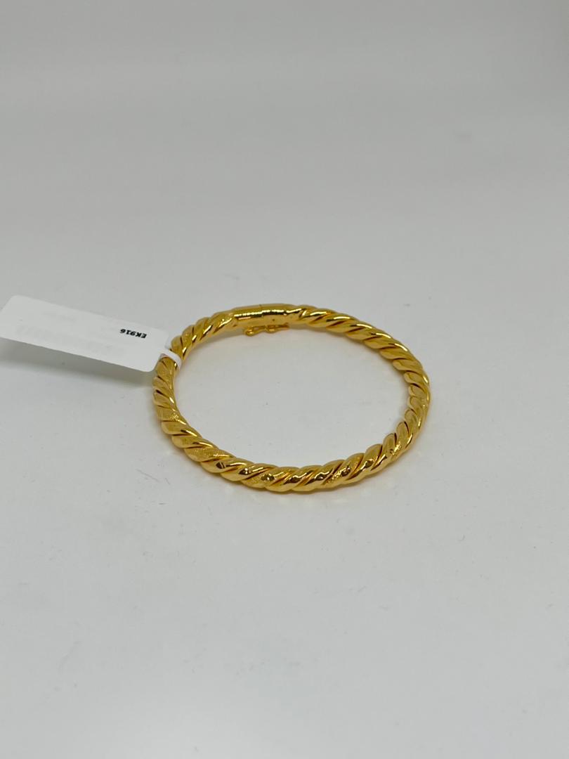 Emas Premium Pre-Love - Bangle Fesyen 14.63gm (BD9) 6.5cm - Image 2
