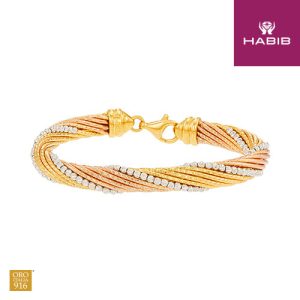 Oro Italia 916 Yellow Gold Bangle GB8579-TI