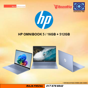 [RO] HP OMNIBOOK 5 / 16 2K / Amd Ryzen R5-8540U / 16GB D5 / 512GB SSD / AMD RADEON Graphic / W11 + HNS + 365 / 2 YR OS