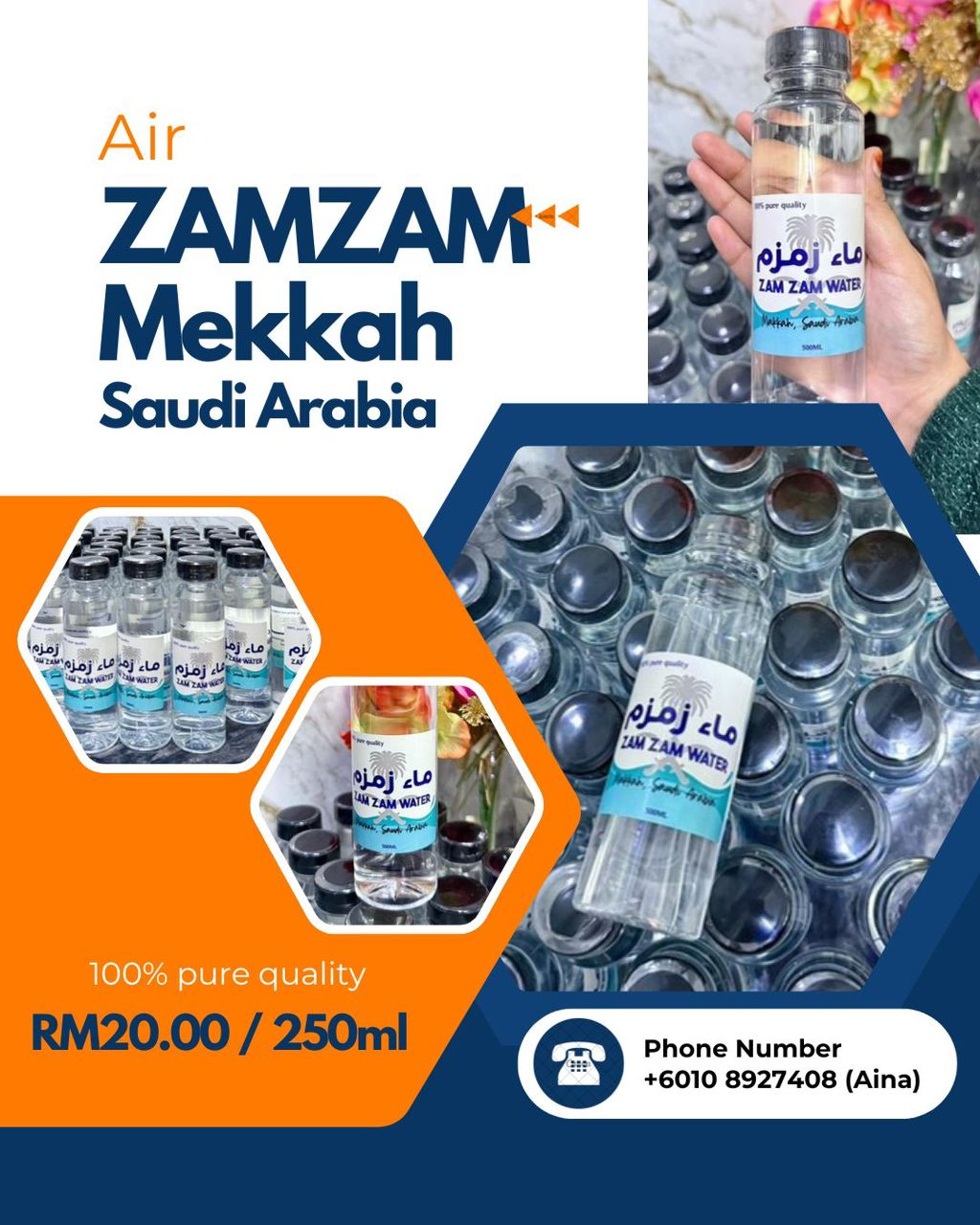 AIR ZAM ZAM ORIGINAL SAUDI ARABIA