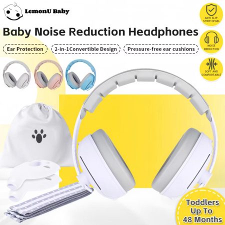 LemonU Baby Earmuffs 2In1