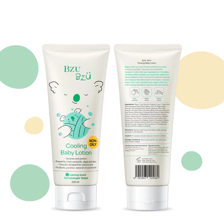 BZU BZU Cooling Lotion Moisture Non Sticky for Baby 200ml
