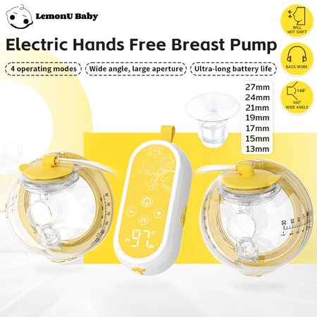 LemonU Baby Pam payudara 4Modes Handfree