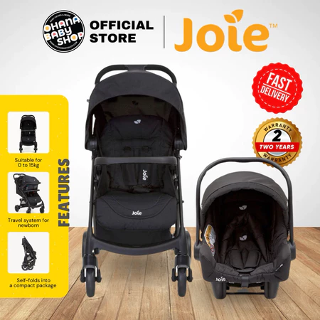 Joie Muze LX Travel System Stroller Baby Carrier