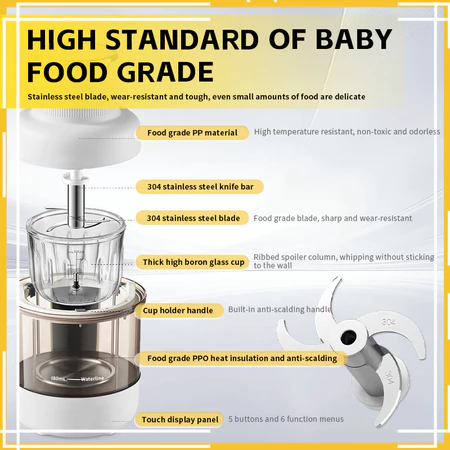 LemonU Baby Food Processor 7in1 Heating - Image 3